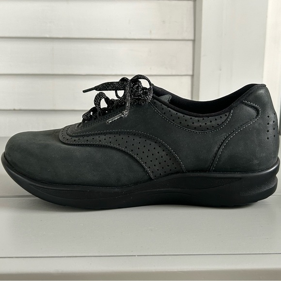 SAS Walk Easy Nero Walking Shoes Sz 8 - Picture 1 of 12